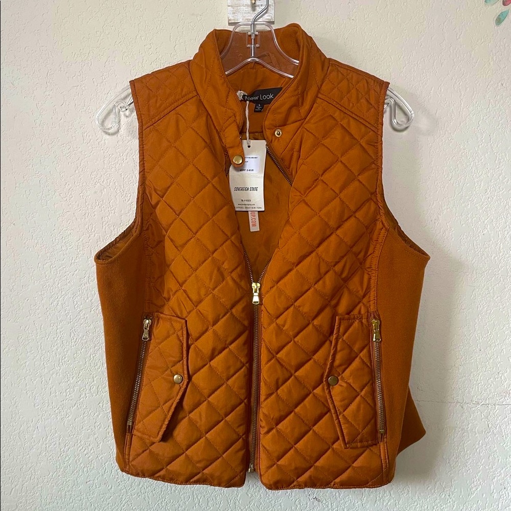 New Look Burnt Orange Vest